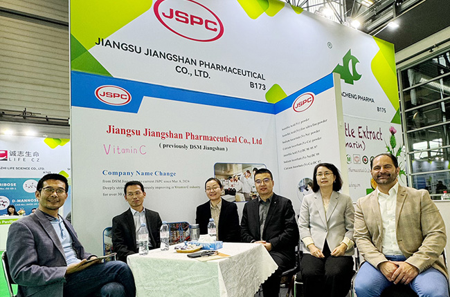 Jiangshan Pharmaceutical makes its debut in Vitafoods Europe, Geneva, Switzerland